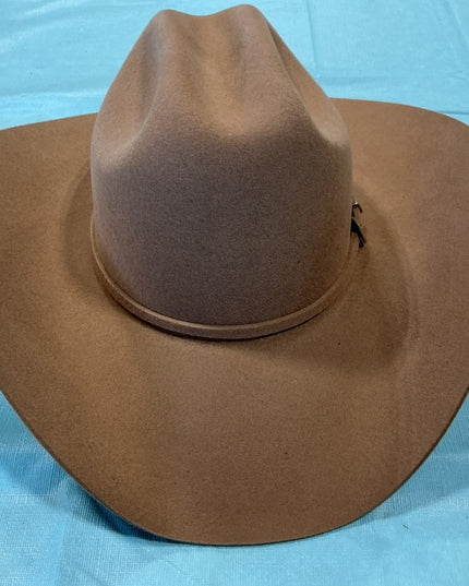 Cowboy Hat Brown Felt 3X 7 1/8"