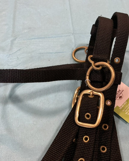 Halter Cavesson Black Nylon