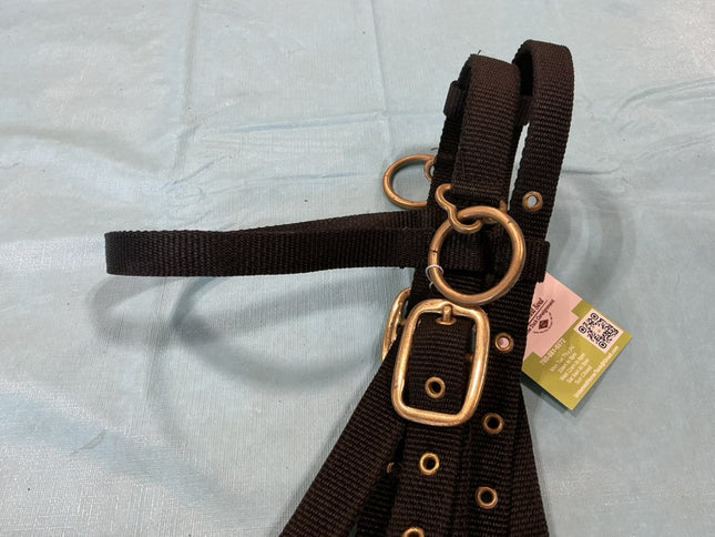 Halter Cavesson Black Nylon