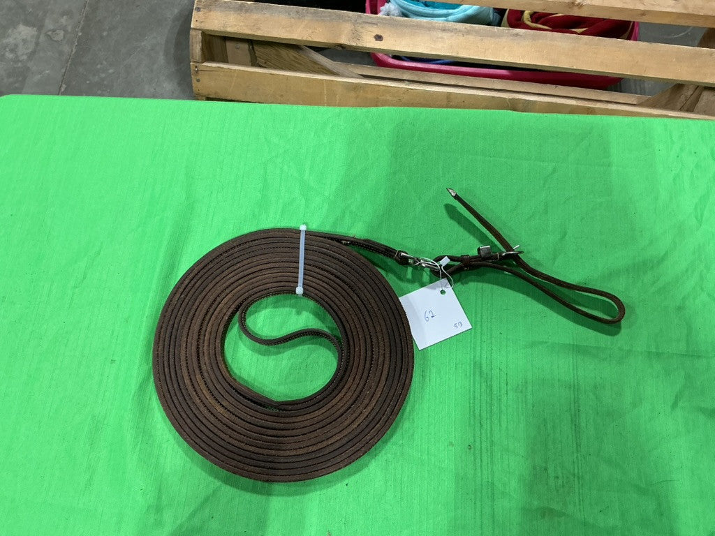 Lunge Line Show Leather