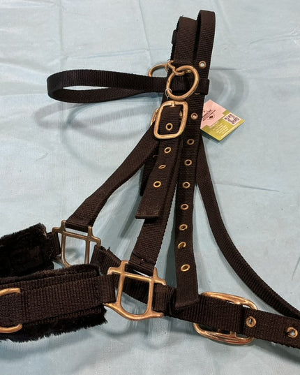 Halter Cavesson Black Nylon