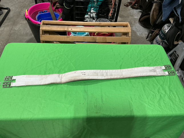Girth 44" White