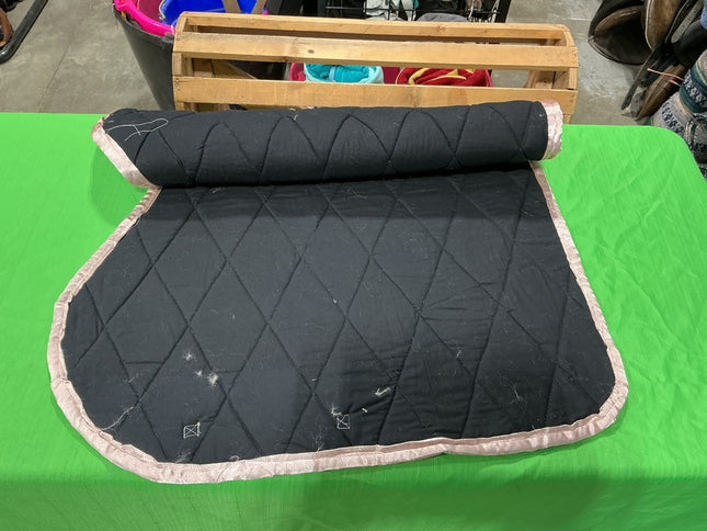 English Saddle Pad Pink Full