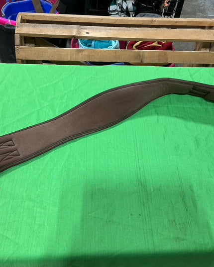 Girth 38" Shedrow Memory Foam Brown 