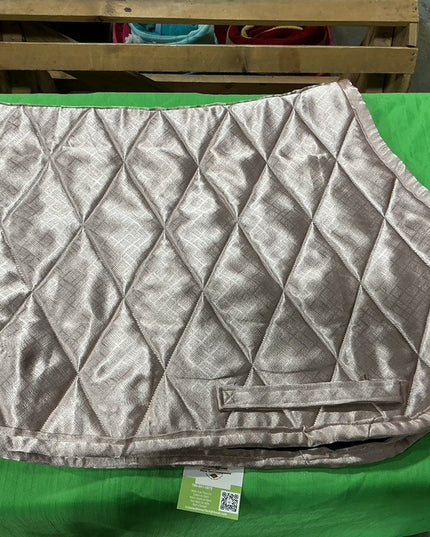 English Saddle Pad Pink Full