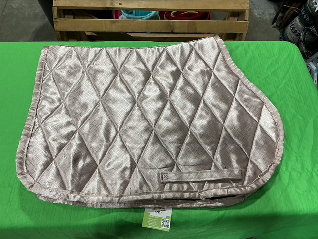 English Saddle Pad Pink Full