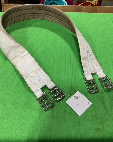 English Girth 44" White