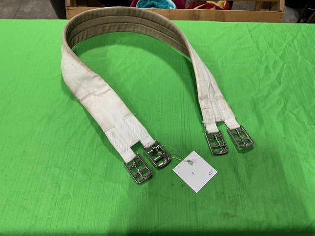English Girth 44" White