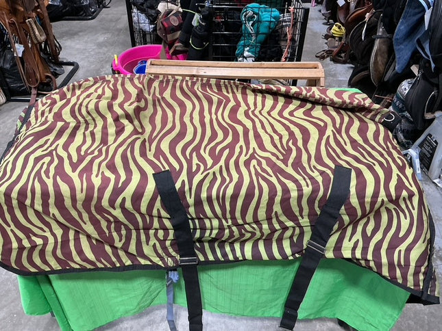 Rain Sheet 72" Green Zebra