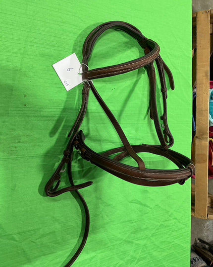 English Headstall Smaller Brown