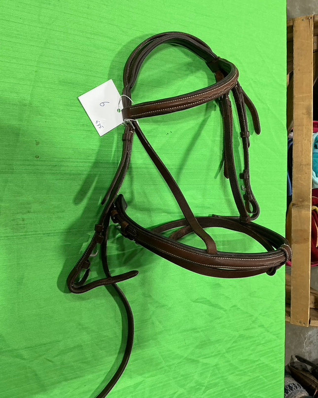 English Headstall Smaller Brown