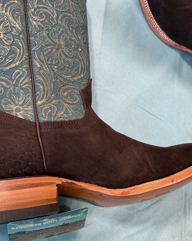 Cowboy Boots Rancher Brand 10 teal 