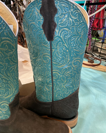 Cowboy Boots Rancher Brand 10 teal 