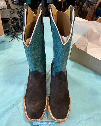 Cowboy Boots Rancher Brand 10 teal 