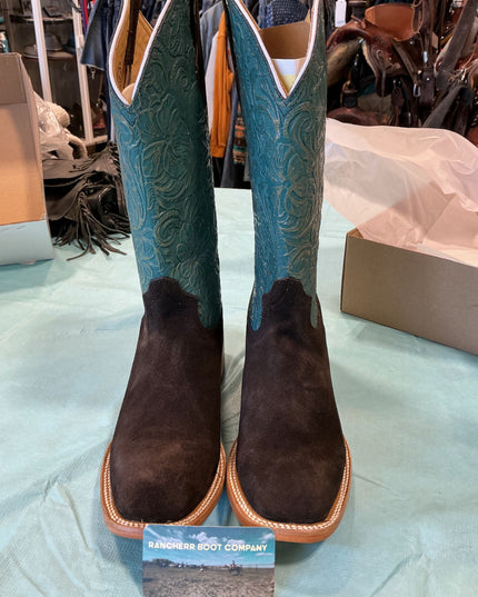 Cowboy Boots Rancher Brand 10 teal 
