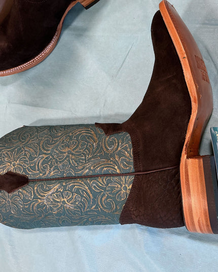 Cowboy Boots Rancher Brand 10 teal 