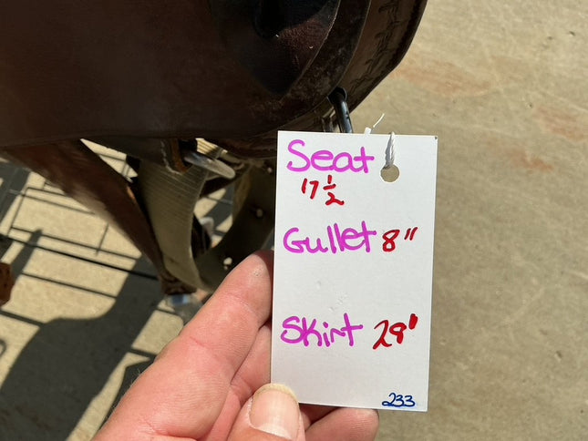 Western Saddle Cutting S17.5" G8" 