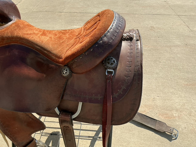 Western Saddle Cutting S17.5" G8" 