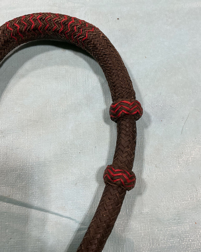 Bosal Brown/Red Rawhide