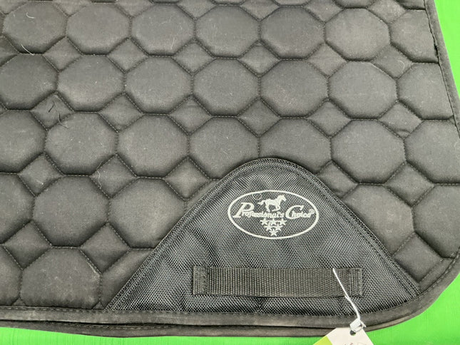 English Dressage Pad Full Black PC 