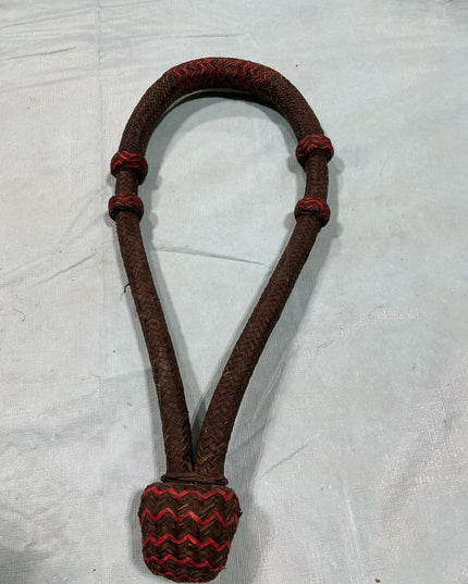 Bosal Brown/Red Rawhide