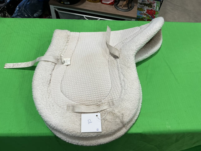 English Half Pad Full White