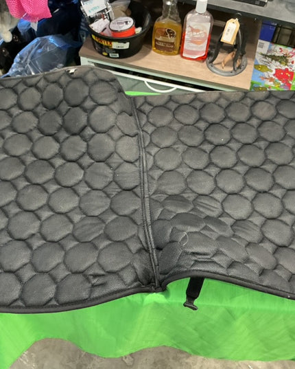 English Dressage Pad Full Black PC 