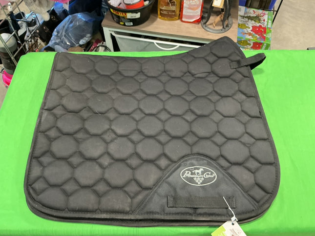 English Dressage Pad Full Black PC 