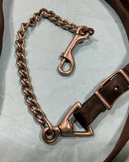 Lead Line Leather with Chain