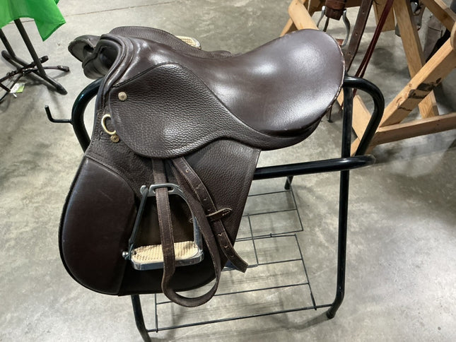 English Saddle All Purpose Brown S15" G5" 