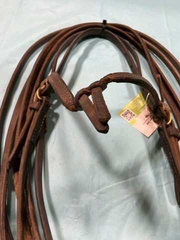 Bridle Western with Reins Snaffle Bit 5 1/4"  (wear on reins)