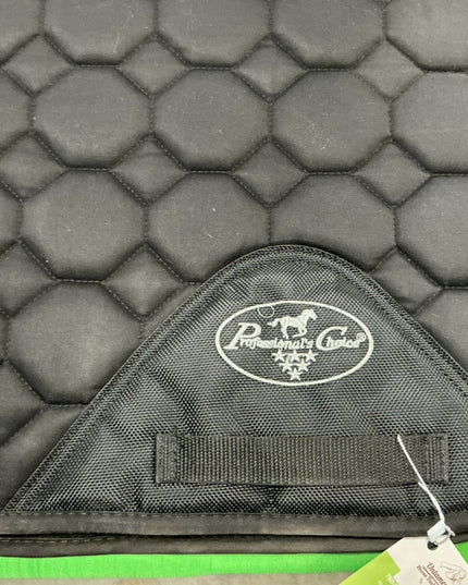 English Dressage Pad Full Black PC 