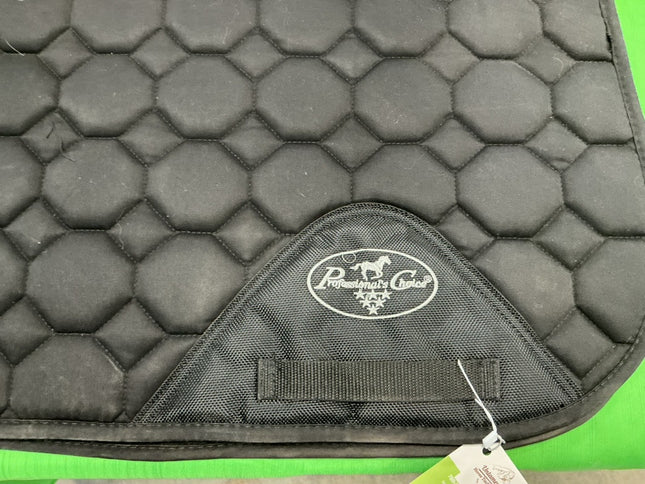 English Dressage Pad Full Black PC 