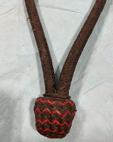 Bosal Brown/Red Rawhide