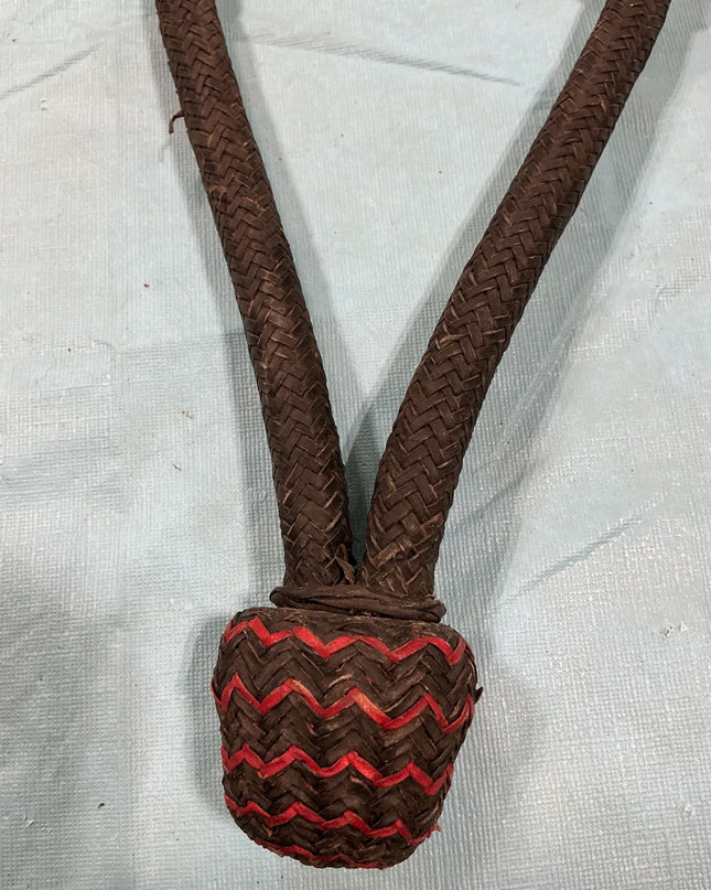 Bosal Brown/Red Rawhide