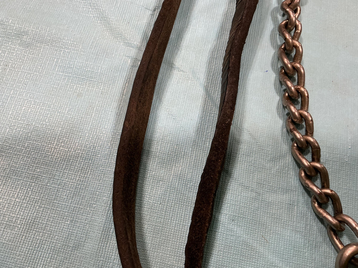 Lead Line Leather with Chain