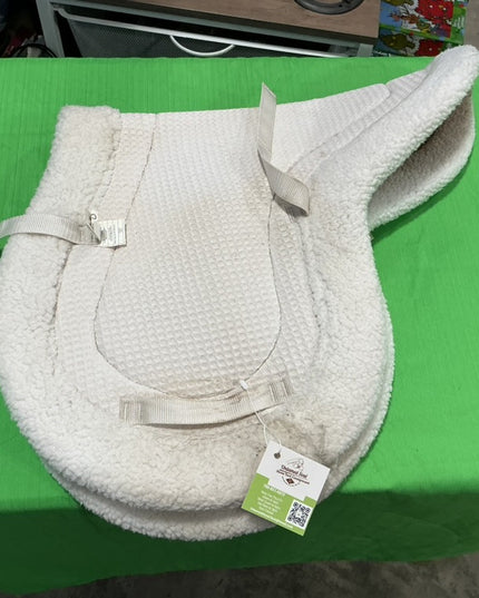 English Half Pad Full White
