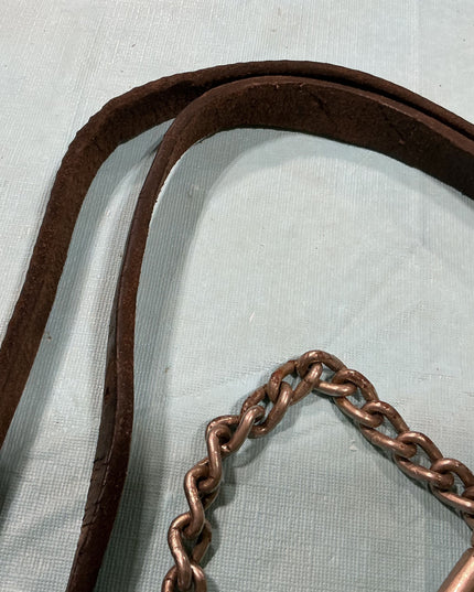 Lead Line Leather with Chain