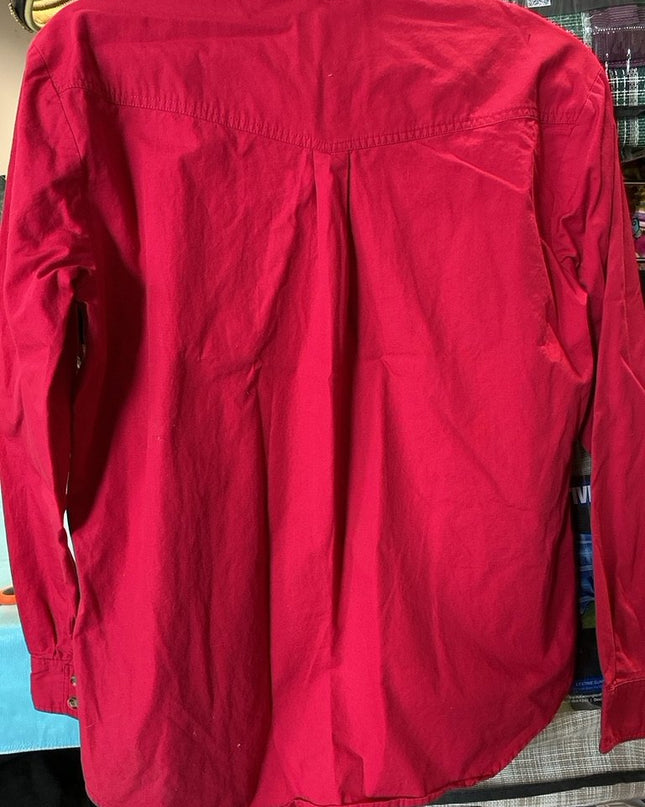 Shirt Roper Red Size Small