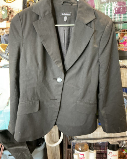 Blazer Black Pinstripe Size Small