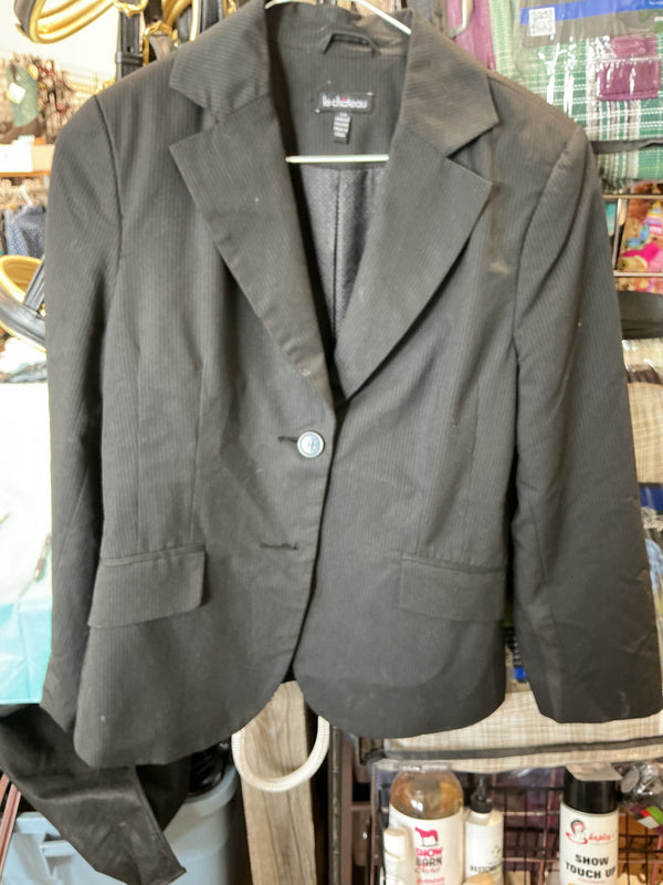 Show Blazer – Black Pinstripe, Small | Used, Good
