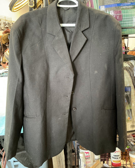 Blazer Black Tuffrider Size 20