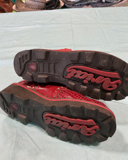 Cowboy Boots Fatbaby Red Size 7 1/2 B