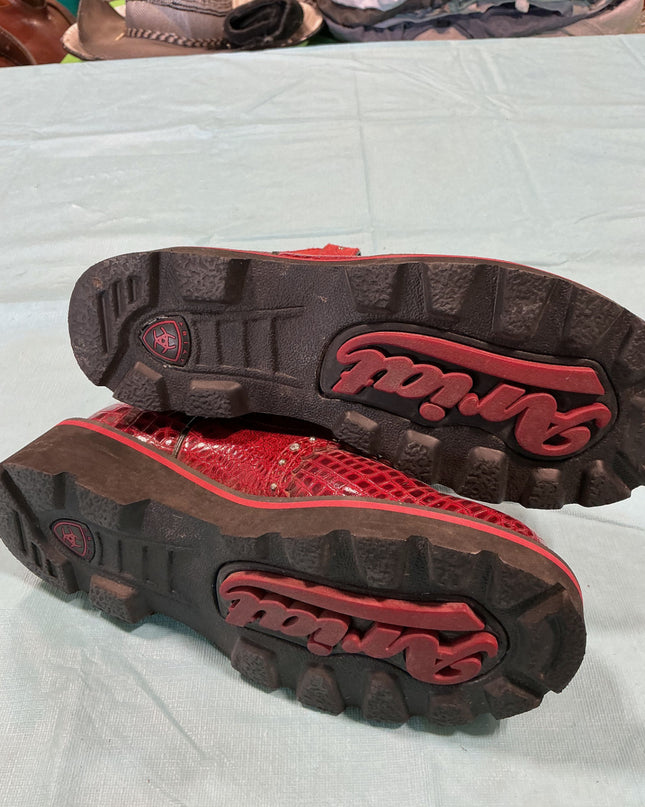 Cowboy Boots Fatbaby Red Size 7 1/2 B