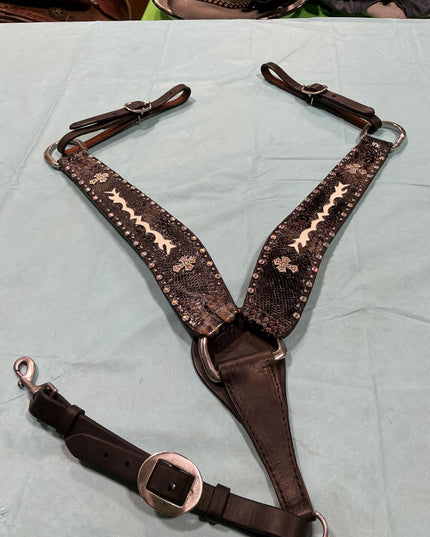 Breast Collar Double J Saddlery Decorative Rhinestones