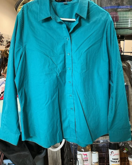 Shirt Ladies Port Authority Size XXL Teal