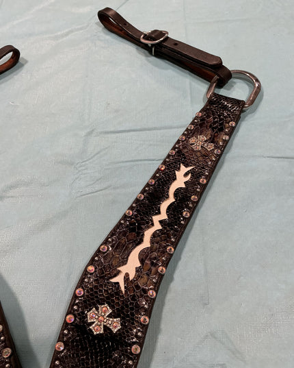 Breast Collar Double J Saddlery Decorative Rhinestones