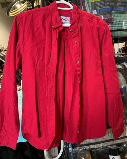 Shirt Roper Red Size Small