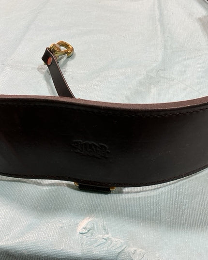 Back Cinch with Billets Tucker Brown Leather