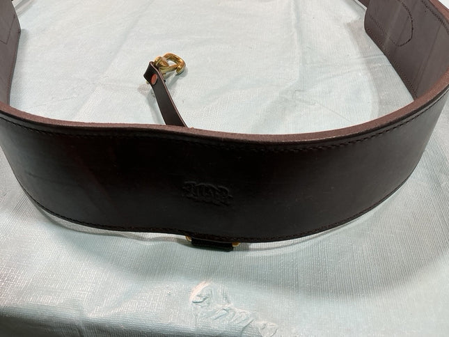 Back Cinch with Billets Tucker Brown Leather